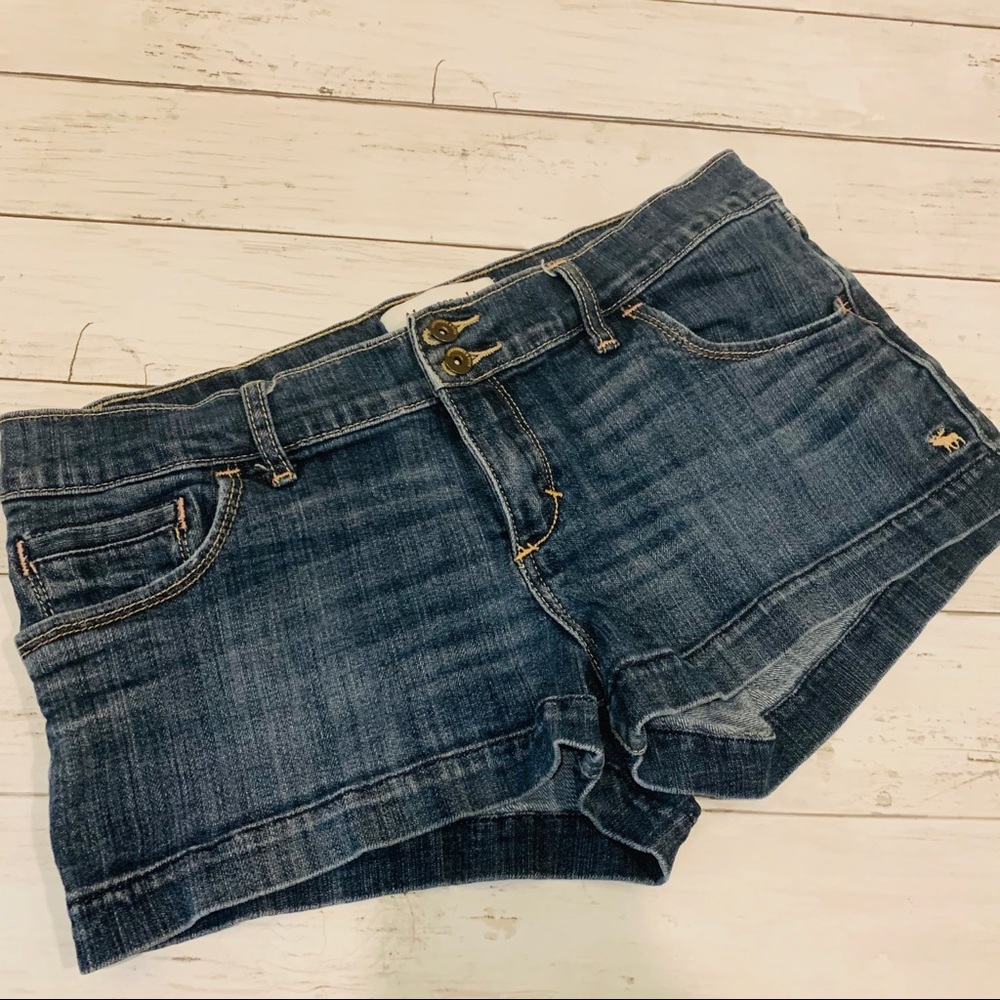 Abercrombie & Fitch Jean shorts 6 denim stretch - Picture 2 of 10